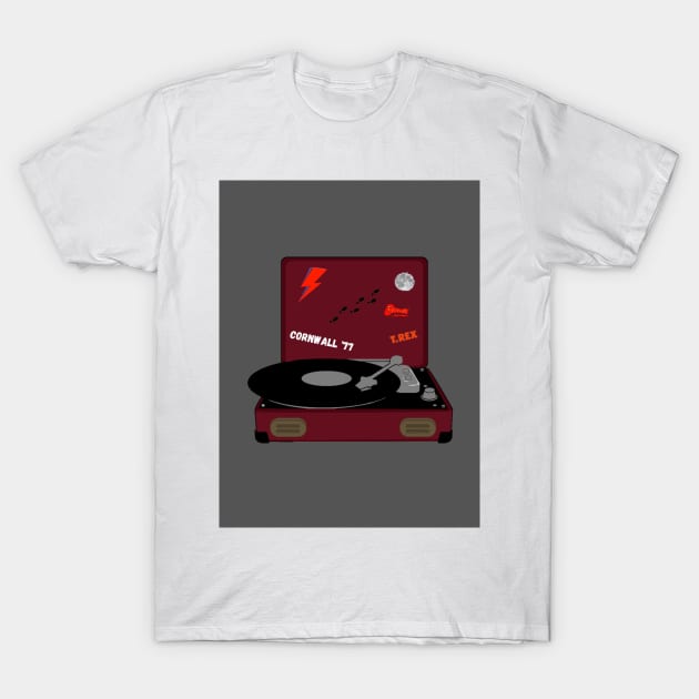 Record Player T-Shirt by ThePureAudacity